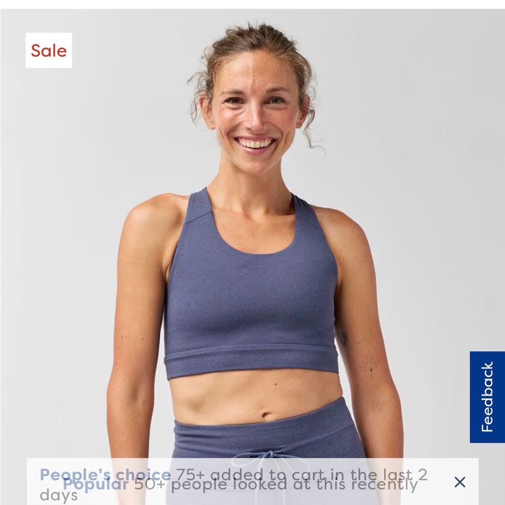 Luxe pocket bra